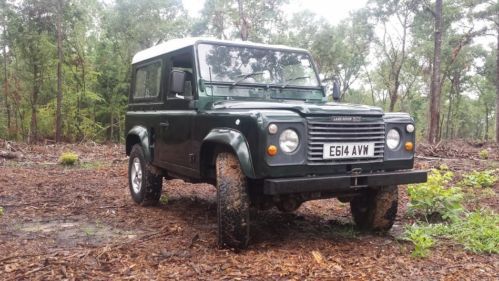 1987 land rover defender 90, 4cyl gasoline 94k miles, forest green