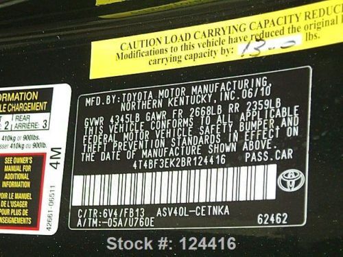 2011 TOYOTA CAMRY LE AUTO CRUISE CTRL ALLOY WHEELS 25K TEXAS DIRECT AUTO, US $14,980.00, image 21