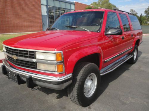 1993 chevrolet suburban silverado 2500 - 4x4 only 117k mi california car no rust