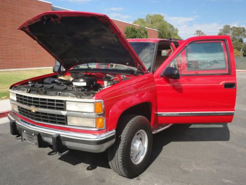 1993 CHEVROLET SUBURBAN SILVERADO 2500 - 4X4 ONLY 117K MI CALIFORNIA CAR NO RUST, image 26