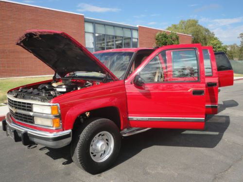 1993 CHEVROLET SUBURBAN SILVERADO 2500 - 4X4 ONLY 117K MI CALIFORNIA CAR NO RUST, image 33