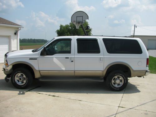 2002 ford excursion 7.3 powerstroke diesel 4x4 limited!! no reserve auction !!!
