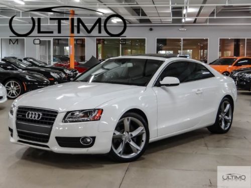 2012 audi a5 quattro premium &amp; nav plus, park sensors, warranty, 1 owner, fl car