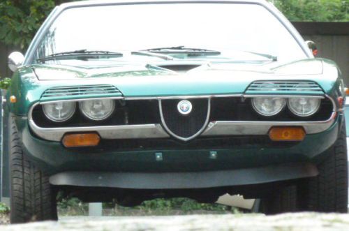 1977 alfa romeo montreal targa &#034;one of one&#034; rare sports car 2.5l v8 race engine
