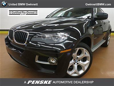 Xdrive 35i low miles 4 dr suv automatic gasoline 3.0l straight 6 cyl black sapph