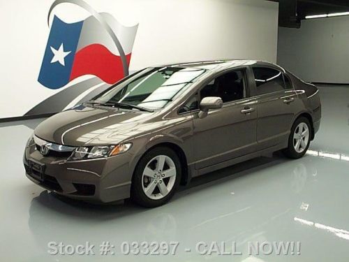 2010 honda civic lx-s sedan automatic alloy wheels 77k texas direct auto