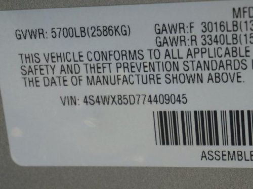 2007 Subaru B9 Tribeca, US $9,995.00, image 7