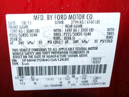 2012 Ford Explorer XLT, US $28,502.00, image 15