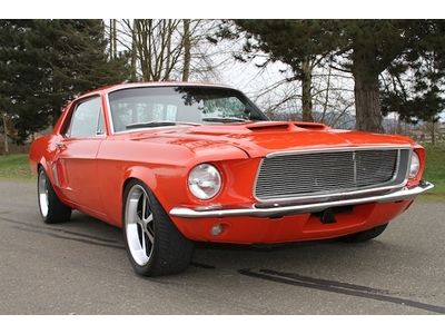 1968 mustang coupe custom - head turner!
