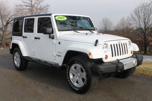 Unlimited sahara~1-owner~auto~4x4~factory warranty~30pics~wholesale $$