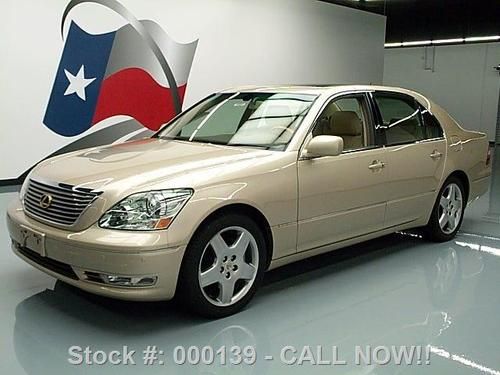 2005 lexus ls430 climate leather sunroof xenons 57k mi texas direct auto