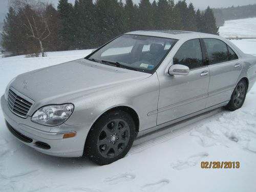 2004 mercedes-benz s500 4matic sedan 4-door 5.0l