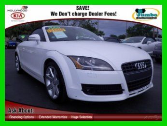 09 audi turbo sport convertible roadster prestige package navigation bose