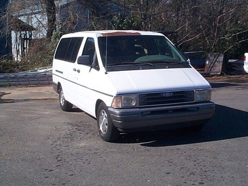 ****city surplus***   1996 ford aerostar mini van   ***no reserve***