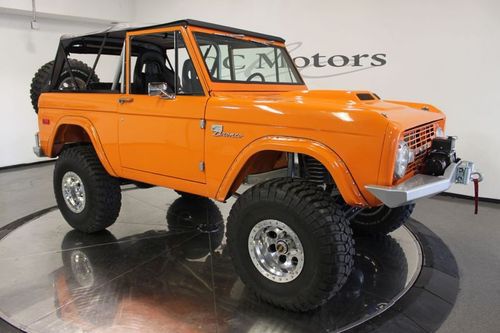 1972 ford bronco frame off restoration, new everything!