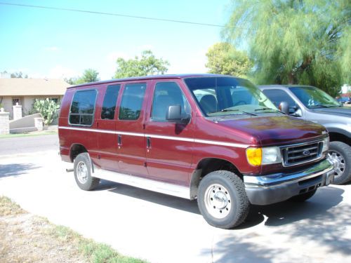 2006 ford e-250 conversion van by norcal with wheel chair lift - 5.4l auto trans