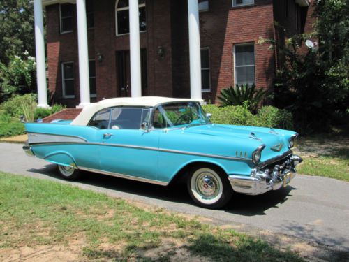1957 chevrolet bel air coupe convertible