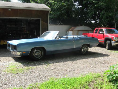 1970 ford xl convertible 390 2bbl auto no/air galaxie500 ltd mustang