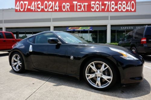 2009 nissan 370z touring coupe black black sport / 350z 07 08 /