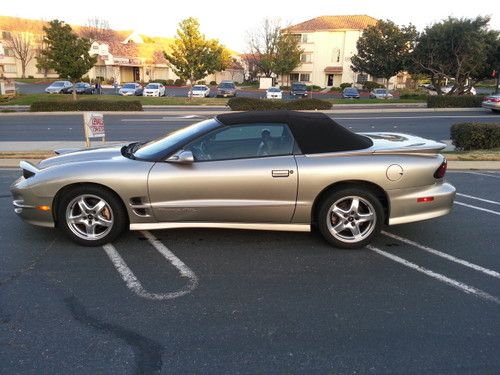 2002 pontiac firebird trans am ws6 ram air convertible 6speed 5.7liter v.8 ohv