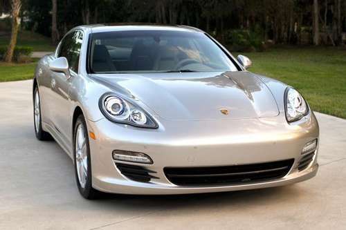 2010 porsche panamera s - 8500 miles - one owner - warranty - carfax certified