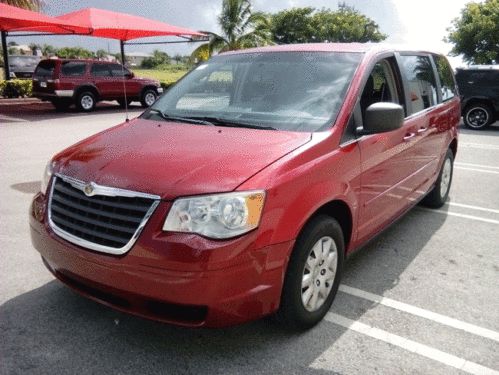 2009 chrysler town &amp; country lx: luxury minivan, seats 7, cold a/c, super clean
