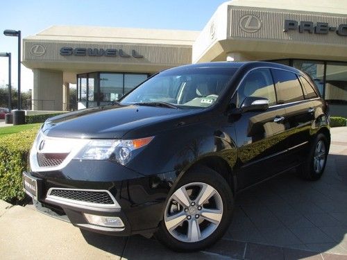 2010 acura mdx technology navigation bluetooth backup cam heated seats warranty