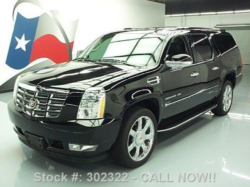 2011 cadillac escalade esv awd nav rear cam 22&#039;s 46k mi texas direct auto