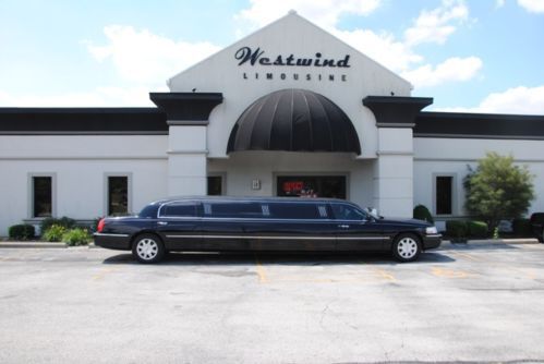 Limo limousine limosine town car lincoln stretch executive shuttle 120&#034; krystal