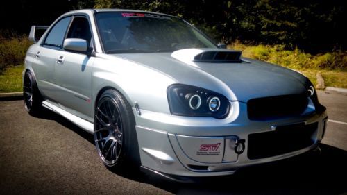 2005 subaru impreza wrx sti many mods and upgrades!!! clean and fast!!!