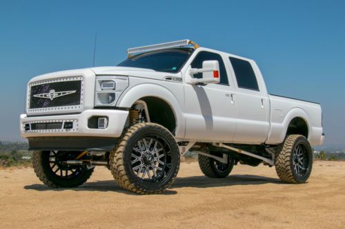 2013 Ford F-250 Super Duty Lariat Crew Cab Pickup 4-Door 6.7L lifted, US $60,000.00, image 8