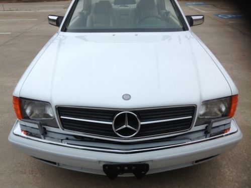 1990 mercedes-benz 560sec base coupe 2-door 5.6l