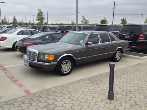 1984 mercedes-benz 500sel beautiful condition!
