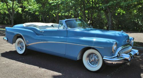 Buick skylark road master anniversary convertible frame off resto,stunning cond.