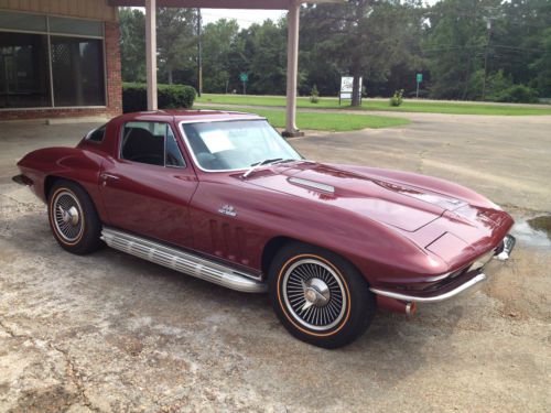 66&#039; corvette frame off restore 427 390 hp factory air power brakes air steering