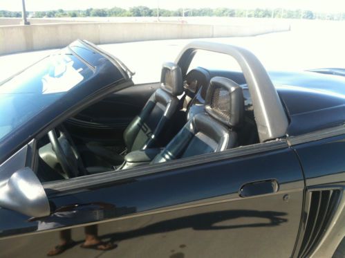 *   Triple Black 1999 Ford Mustang GT Convertible Saleen Speedster many upgrades, US $7,499.99, image 3