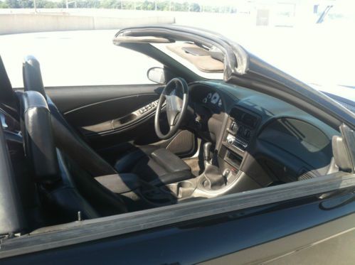 *   Triple Black 1999 Ford Mustang GT Convertible Saleen Speedster many upgrades, US $7,499.99, image 5
