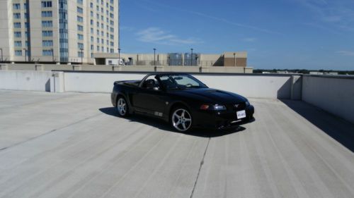 *   Triple Black 1999 Ford Mustang GT Convertible Saleen Speedster many upgrades, US $7,499.99, image 9