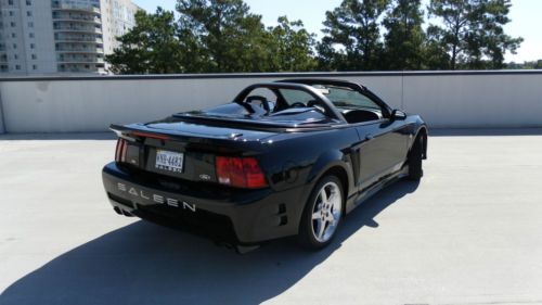 *   Triple Black 1999 Ford Mustang GT Convertible Saleen Speedster many upgrades, US $7,499.99, image 11