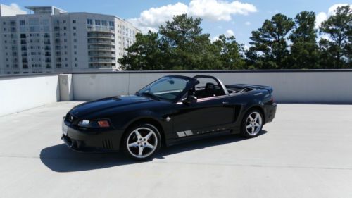 *   Triple Black 1999 Ford Mustang GT Convertible Saleen Speedster many upgrades, US $7,499.99, image 18