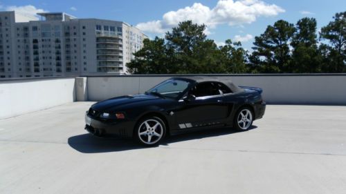 *   Triple Black 1999 Ford Mustang GT Convertible Saleen Speedster many upgrades, US $7,499.99, image 19