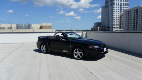 *   Triple Black 1999 Ford Mustang GT Convertible Saleen Speedster many upgrades, US $7,499.99, image 23