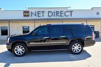 2012 black denali 4x4 navi! texas auto power camera bluetooth leather 4wd