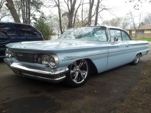 1960 catalina, 2 door, hardtop, bubbletop, bagged, turbo, ls swap, low reserve!!