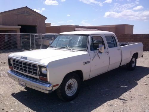 1983 dodge crew cab d350 2wd w350 ram power wagon 4x4