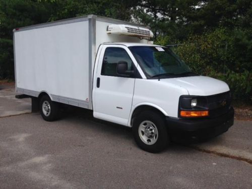 2011 chevrolet express cutaway 3500 refrigeration truck