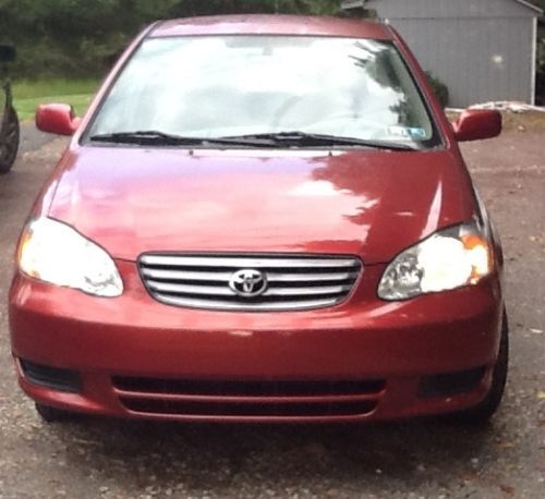 2003 toyota corolla le