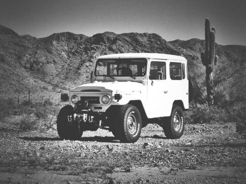 1978 fj40 land cruiser 42k orig miles &amp; light resto new ultimate old emu lift