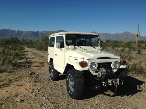 1978 FJ40 Land Cruiser 42K Orig Miles & Light Resto New Ultimate Old Emu Lift, image 2