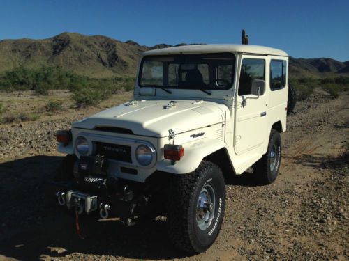 1978 FJ40 Land Cruiser 42K Orig Miles & Light Resto New Ultimate Old Emu Lift, image 3